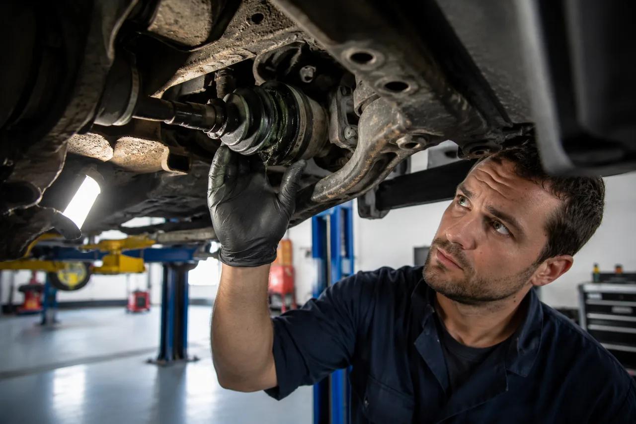 Axle & CV Joint Repair at Big O Tires North Burnaby