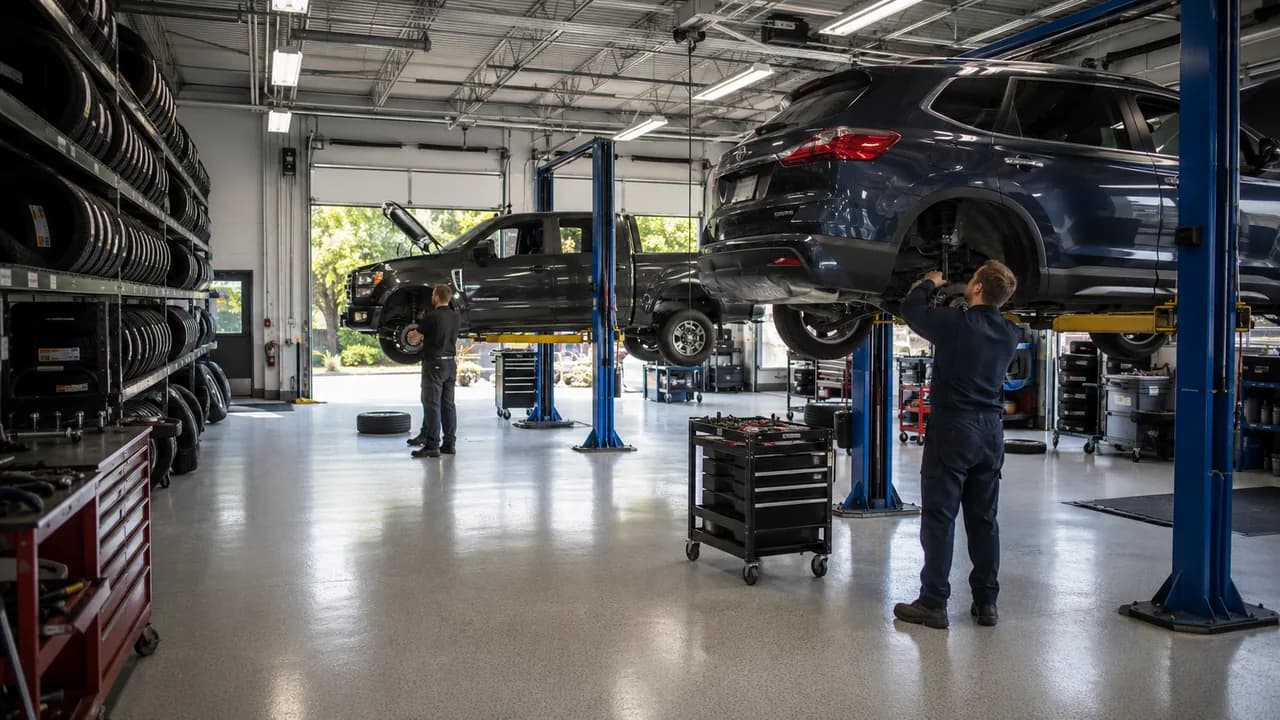 Preventive Maintenance at Big O Tires North Burnaby